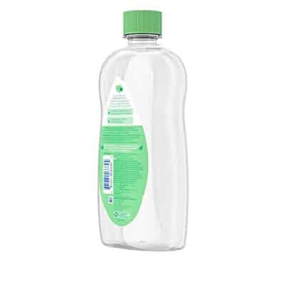 Johnson's Baby Oil, Mineral Oil Enriched with Aloe Vera and Vitamin E to Prevent Moisture Loss, Hypoallergenic, 20 fl. oz (Pack of 6) - Image 5