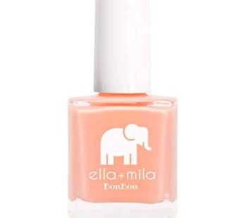 ella+mila Nail Polish, BonBon Collection – French Kiss – Long-Lasting & Chip Resistant Formula (0.45 fl oz each)