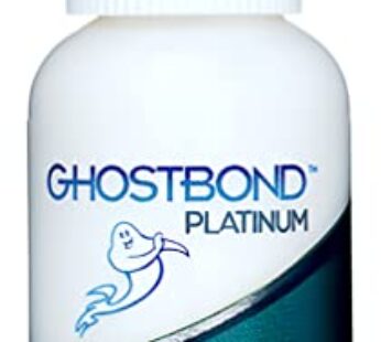 GHOSTBOND Platinum Water Resistant Wig Glue for Extreme Heat – 1.3oz – Hair Replacement Adhesive for Poly and Lace Wigs. Invisible Bonding Hair Glue – Strong Hold Lace Front Glue
