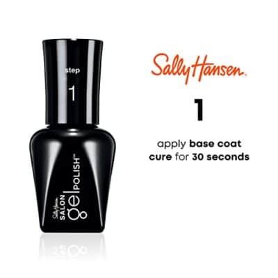 Sally Hansen Salon Gel Polish?, Gel Base Coat, Chip Resistant, Shiny Finish, LED Lamp Required - Image 6