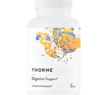 THORNE GI Relief – Digestion Supplement Supports Gut Health & Bloating Relief – Made with Marshmallow Root Extract & Digestive Enzymes – 180 Capsules – 90 Servings