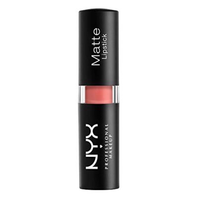 NYX PROFESSIONAL MAKEUP Matte Lipstick - Strawberry Daiquiri (Salmon Pink) - Image 3