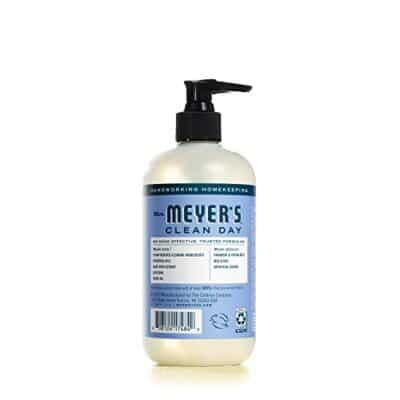 MRS. MEYER'S CLEAN DAY Hand Soap, Made with Essential Oils, Biodegradable Formula, Bluebell, 12.5 fl. oz - Image 2