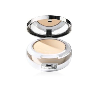 Clinique Beyond Perfecting Powder Lightweight Full Coverage Foundation + Concealer For Dry Combination to Oily Skin Types, Dune