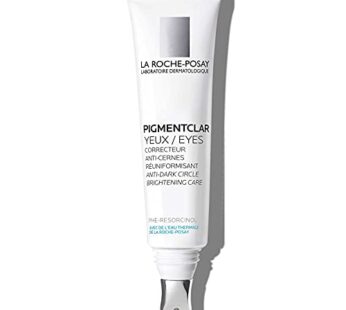 La Roche-Posay Pigmentclar Dark Circles Eye Cream with Caffeine, Brightens Under Eye Area and Targets Dark Circles