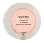 Neutrogena Mineral Sheers Compact Powder Foundation, Lightweight & Oil-Free Mineral Foundation, Fragrance-Free, Nude 40,.34 oz - Image 12