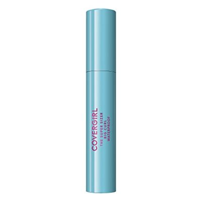 COVERGIRL Super Size Big Curl Waterproof Mascara, Black 825, .4 Fl Oz, Pack of 1, Mascara, Black Mascara, Waterproof Mascara, Volume and Length Mascara, Super Sized Curl, Long Lasting