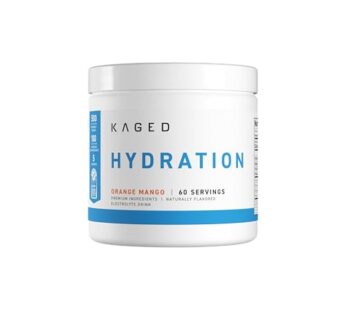 Kaged Electrolyte Hydration Powder | Orange Mango | Sports Drink for Men and Women | Pre, Post, Intra Workout Supplement | 60 Servings