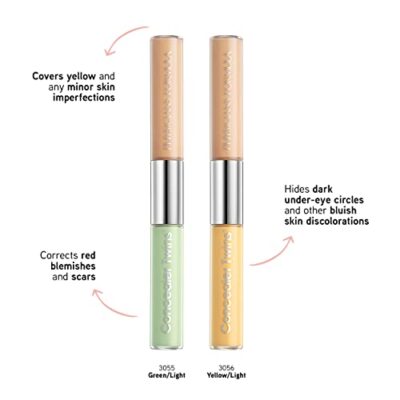 Physicians Formula Cream Dual-Ended Concealer Stick Green/Light, Neutralizing, Dark Circles, Scars, Blemishes, Eyes - Image 6