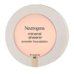 Neutrogena Mineral Sheers Compact Powder Foundation, Lightweight & Oil-Free Mineral Foundation, Fragrance-Free, Nude 40,.34 oz - Image 13