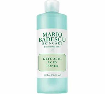 Mario Badescu Glycolic Acid Toner for Dry and Combination Skin, Alcohol-Free Facial Toner for Aging Skin, Formulated with Exfoliating Glycolic Acid & Antioxidant Grapefruit Extract, 16 Fl Oz