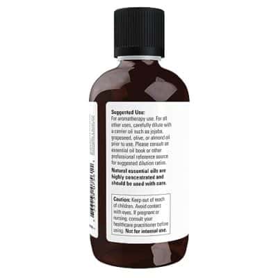 NOW Essential Oils, Lavender Oil, Soothing Aromatherapy Scent, Steam Distilled, 100% Pure, Vegan, Child Resistant Cap, 4-Ounce - Image 2
