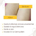 GiGi Hair Removal Cream with Calming Balm for Legs and Bikini Area - Image 5