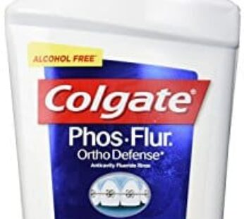 Colgate Phos-Flur Anti-Cavity Fluoride Rinse, Gushing Grape, 16.9 Fluid Ounce