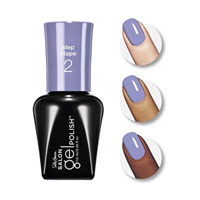 Sally Hansen Salon Gel Polish Nail Lacquer, Purplexed, 0.14 Fl Oz - Image 3