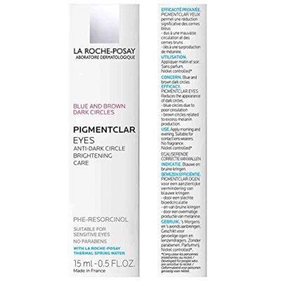 La Roche-Posay Pigmentclar Dark Circles Eye Cream with Caffeine, Brightens Under Eye Area and Targets Dark Circles - Image 2