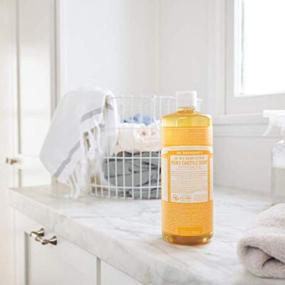 Dr. Bronner's - Pure-Castile Liquid Soap (Citrus, 32 ounce) - Made with Organic Oils, 18-in-1 Uses: Face, Body, Hair, Laundry, Pets and Dishes, Concentrated, Vegan, Non-GMO - Image 3