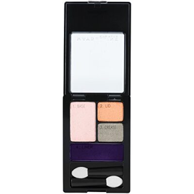 Maybelline New York Expert Wear Eyeshadow Quads, Luminous Lilacs, 0.17 oz. - Image 3