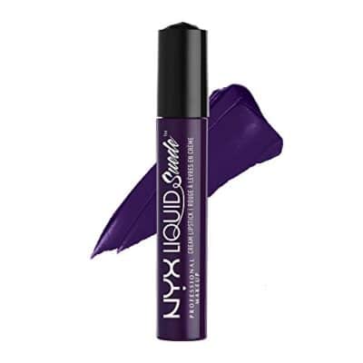 NYX PROFESSIONAL MAKEUP Liquid Suede Cream Lipstick - Oh Put it On (Deep Dark Purple) - Image 2