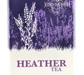 Edinburgh Tea and Coffee Company Scottish Heather Infused Black Tea, 25 Count Envelope/Tag Teabags