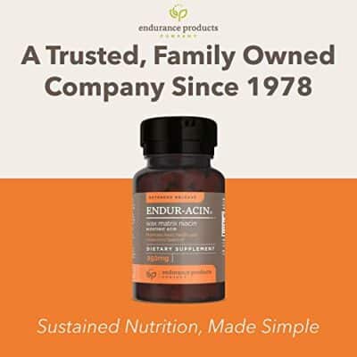 Endurance Products ENDUR-ACIN Niacin - Vitamin B3 Niacin 500mg Extended Release & Low-Flush, 200 Tablets - Supports Cholesterol Balance & Heart Health - Image 9