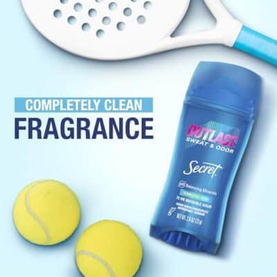 Secret Outlast Antiperspirant and Deodorant for Women, Clear Gel, Completely Clean Scent, 2.6 oz (Pack of 2) - Image 5