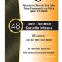 Bigen Powder Hair Color #48 Dark Chestnut 0.21oz (3 Pack)