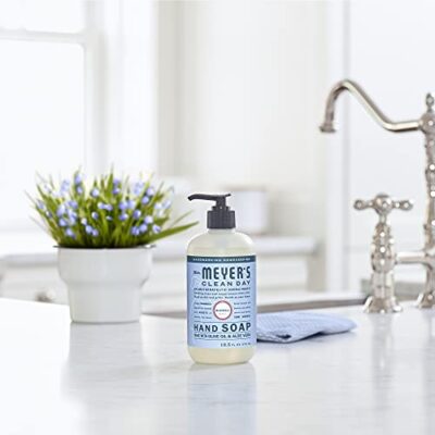MRS. MEYER'S CLEAN DAY Hand Soap, Made with Essential Oils, Biodegradable Formula, Bluebell, 12.5 fl. oz - Image 6