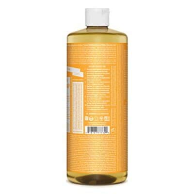 Dr. Bronner's - Pure-Castile Liquid Soap (Citrus, 32 ounce) - Made with Organic Oils, 18-in-1 Uses: Face, Body, Hair, Laundry, Pets and Dishes, Concentrated, Vegan, Non-GMO - Image 2