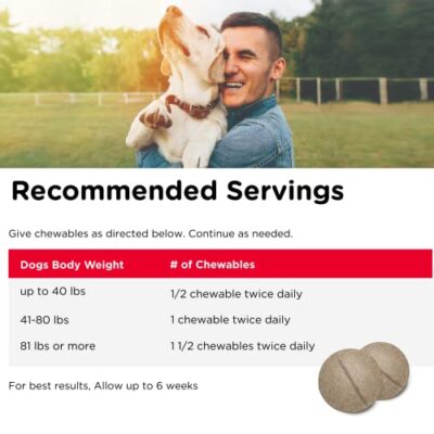 Nutri-Vet Hip & Joint Chewable Dog Supplements- Formulated with Glucosamine & Chondroitin for Dogs- 90 Count - Image 6