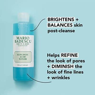 Mario Badescu Glycolic Acid Toner for Dry and Combination Skin, Alcohol-Free Facial Toner for Aging Skin, Formulated with Exfoliating Glycolic Acid & Antioxidant Grapefruit Extract, 16 Fl Oz - Image 4