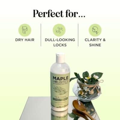 Tea Tree Conditioner for Dry Hair - Tea Tree Oil Conditioner for Oily Hair and Sulfate Free Conditioner for Dry Hair - Cleansing Conditioner and Tea Tree Dry Scalp Care with Tea Tree Oil for Hair - Image 2