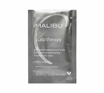 Malibu C Scalp Therapy Wellness Remedy – Scalp Care Remedy Packet to Soothe & Moisturize Dry Scalp – Restores Manageability with Vitamin C and Zinc Gluconate (1 Packet)