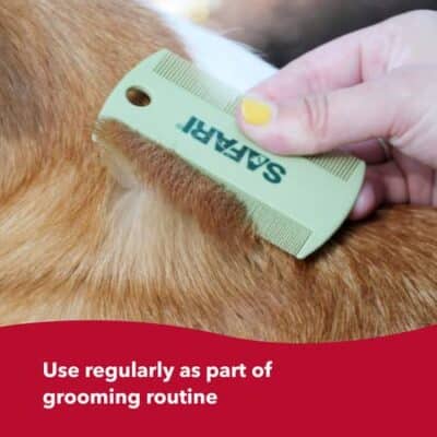Coastal Pet Safari Double-Sided Grooming Comb - One Size Short Hair Dog Grooming Kit for Flea Prevention and Detection - Image 6