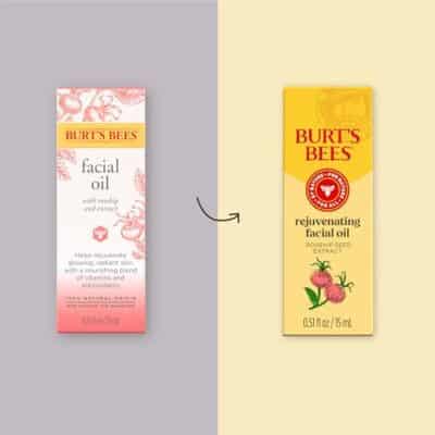 Burt's Bees Gua Sha Face Oil With Rosehip Seed Extract, Reduces Appearance of Fine Lines and Wrinkles, Use with Ice Roller & Facial Tools, Natural Origin Skin Care, 0.51 fl. oz. - Image 2