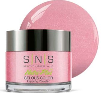 SNS Nail Dip Powder, Gelous Color Dipping Powder – Lovely Lilac (Pink/Rose, Shimmer) – Long-Lasting Dip Nail Color Lasts 14 Days – Low-Odor & No UV Lamp Required – 1oz