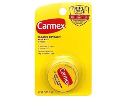 Carmex Lip Balm Pot, Original, 0.25 ounce (Pack of 3) - Image 2