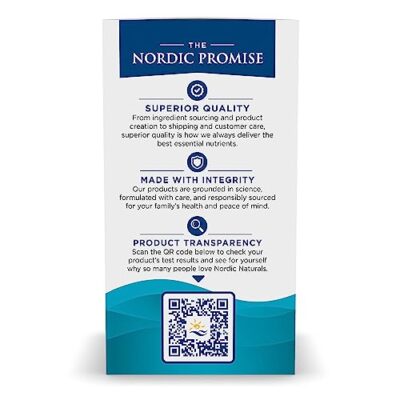 Nordic Naturals Complete Omega, Lemon Flavor - 180 Soft Gels - 565 mg Omega-3 - EPA & DHA with Added GLA - Healthy Skin & Joints, Cognition, Positive Mood - Non-GMO - 90 Servings - Image 4