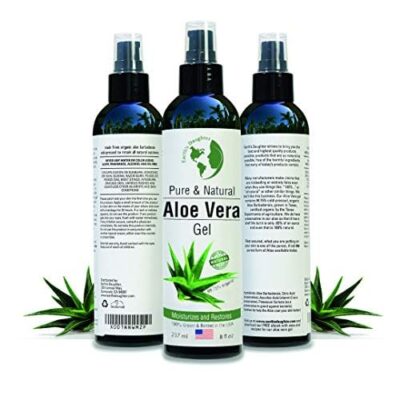 Earth's Daughter Organic Aloe Vera Gel from 100% Pure and Natural Cold Pressed Aloe - Great for Face - Hair - Acne - Sunburn - Bug Bites - Rashes - Eczema - 8 Oz. - Image 9