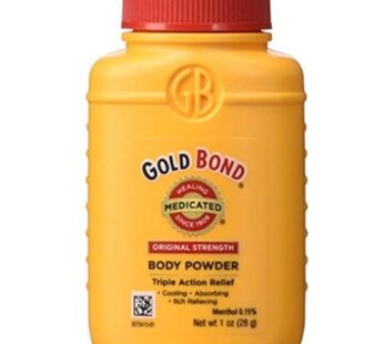 Gold Bond Talc-Free Body Powder Medicated 1 Ounce (4 Bottles) (29ml)