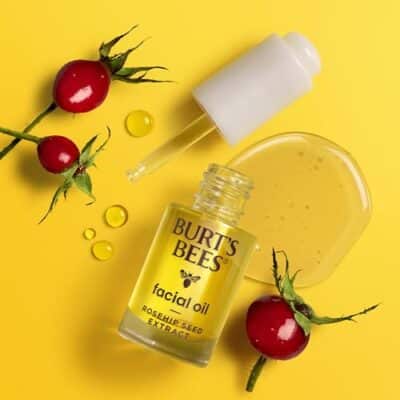 Burt's Bees Gua Sha Face Oil With Rosehip Seed Extract, Reduces Appearance of Fine Lines and Wrinkles, Use with Ice Roller & Facial Tools, Natural Origin Skin Care, 0.51 fl. oz. - Image 10