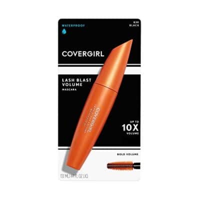 CoverGirl Lash Blast Volume Waterproof Mascara Makeup, Long-Wearing, Smudge-Proof, Cruelty Free, Very Black, 1 Count - Image 3