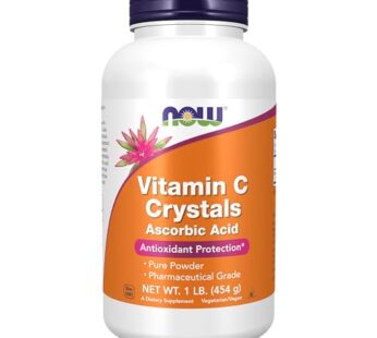 NOW Supplements, Vitamin C Crystals (Ascorbic Acid) Powder , Antioxidant Protection*, 1-Pound