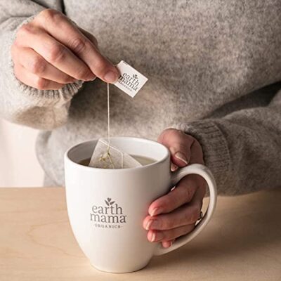 Earth Mama Organic Milkmaid? Tea | Lactation Support Herbal Tea Bags for Breastfeeding, Decaf Lactation Supplement for Increased Breast Milk Production, With Milk Thistle & Fenugreek (16 Count, 2-Pack) - Image 7