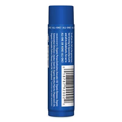 Dr. Bronner's - Organic Lip Balm (Peppermint, 0.15 ounce, 6-Pack) - Made with Organic Beeswax and Avocado Oil, For Dry Lips, Hands, Chin or Cheeks, Jojoba Oil for Added Moisture, Cooling and Hydrating - Image 2