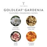 Thymes Fragrance Mist - 3 Oz - Goldleaf Gardenia - Image 3