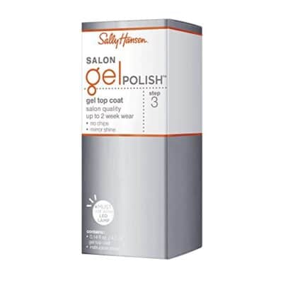 'Sally Hansen Salon Gel Polish?, Gel Top Coat, Chip Resistant, Shiny Finish, LED Lamp Required - Image 2