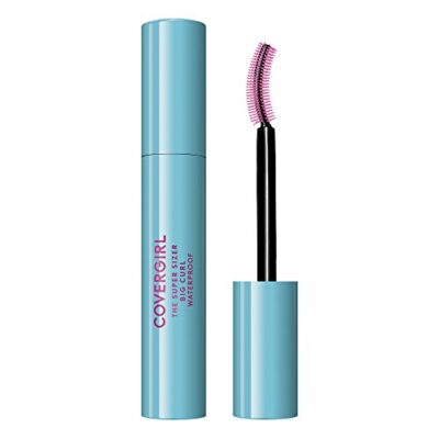 COVERGIRL Super Size Big Curl Waterproof Mascara, Black 825, .4 Fl Oz, Pack of 1, Mascara, Black Mascara, Waterproof Mascara, Volume and Length Mascara, Super Sized Curl, Long Lasting - Image 2