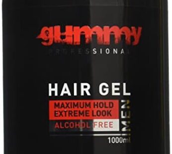 Gummy Alcohol Free Hair Gel, Red, 33.81 Ounce 1000 ml