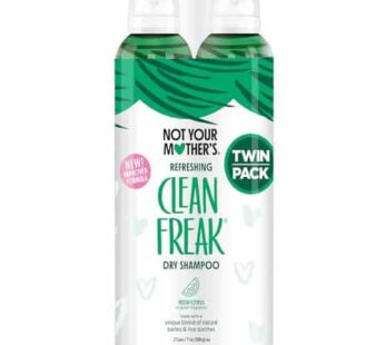 Not Your Mother’s Clean Freak Refreshing Dry Shampoo (2-Pack) – 7 oz – Waterless Shampoo Instantly Refreshes Hair Between Washes